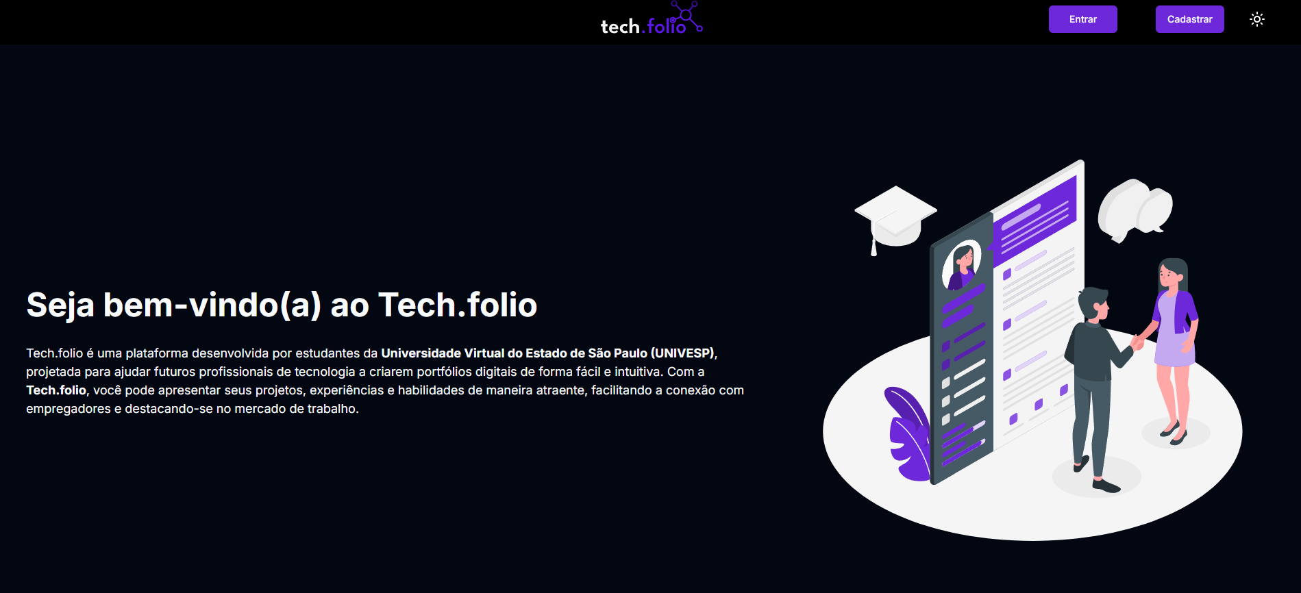Imagem do Projeto Tech.folio